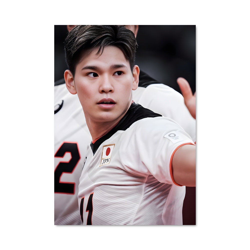 Poster Yuji nishida idéales – affiche Volleyball